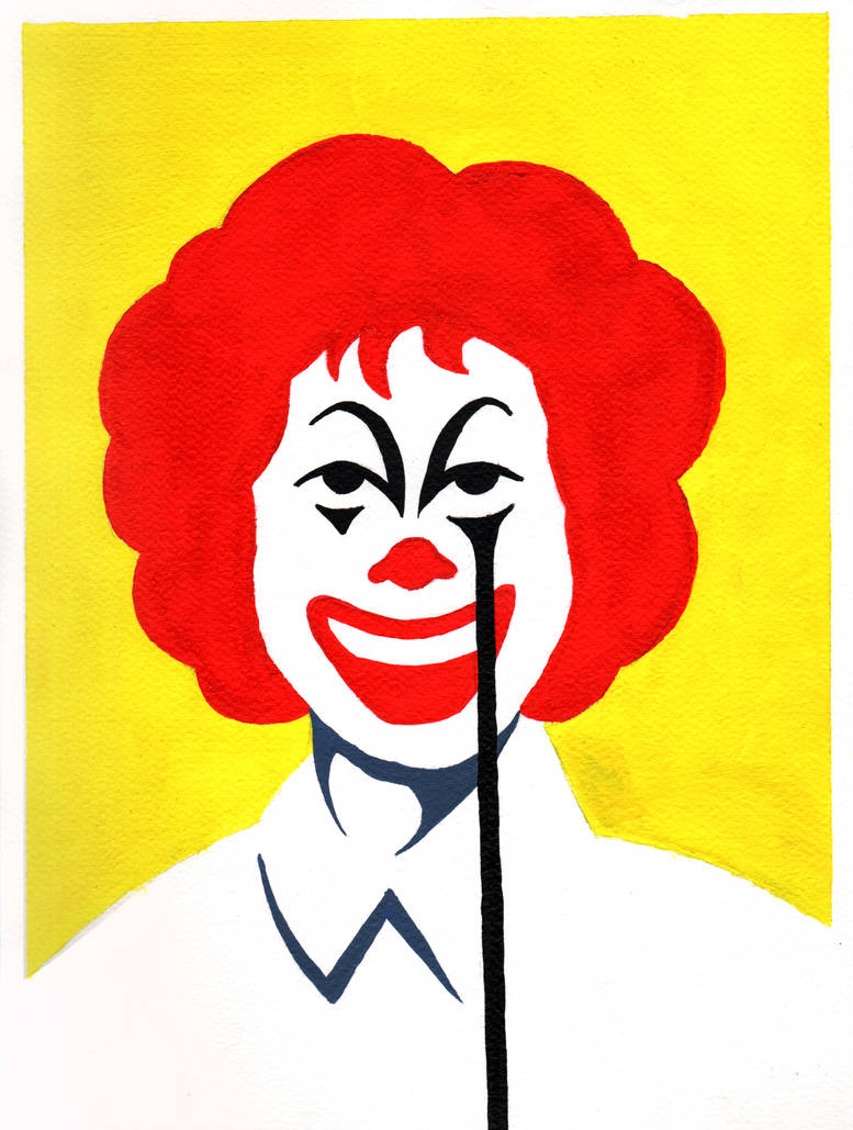 Ronald Mcdonald Drawing Free download on ClipArtMag