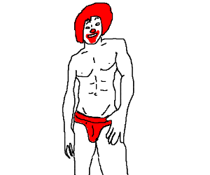 300x250 Ronald Mcdonald Pinup