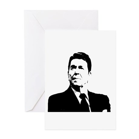 460x460 Reagan Gipper Greeting Cards
