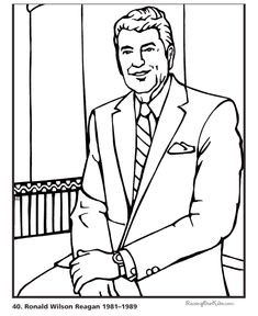 Ronald Reagan Drawing
