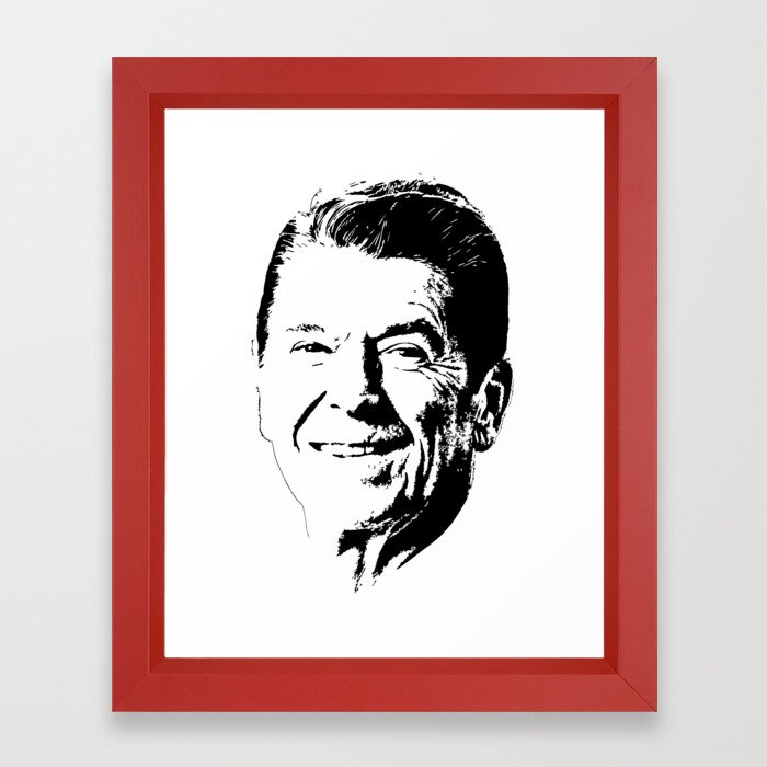 700x700 Ronald Reagan Framed Art Print