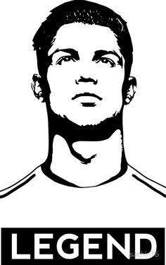 Ronaldo Cartoon Drawing