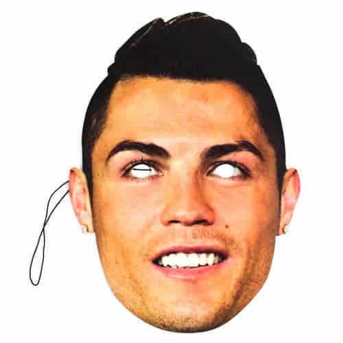500x500 Cristiano Ronaldo Cardboard Face Mask Partyrama