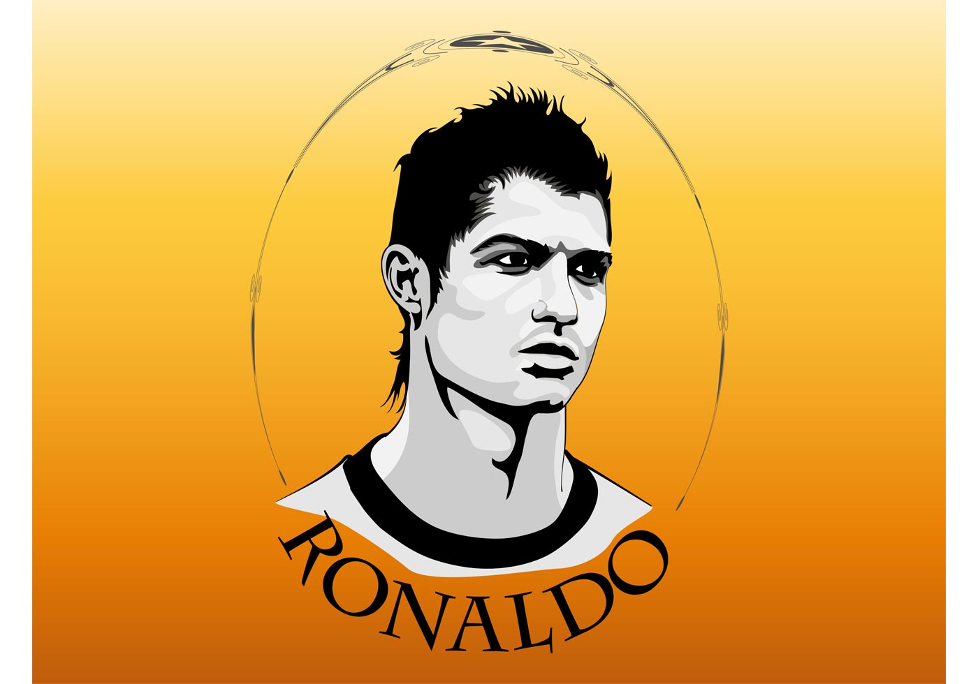 1400x980 Cristiano Ronaldo Vector