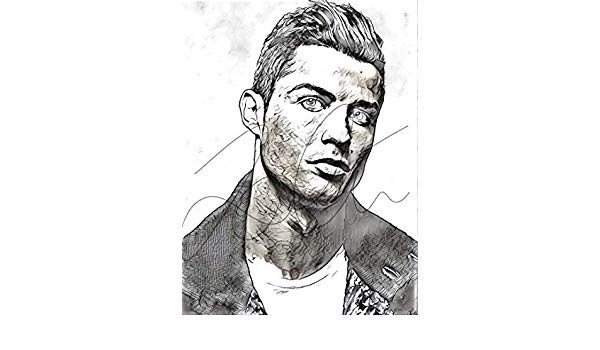 Ronaldo Cartoon Drawing | Free download on ClipArtMag