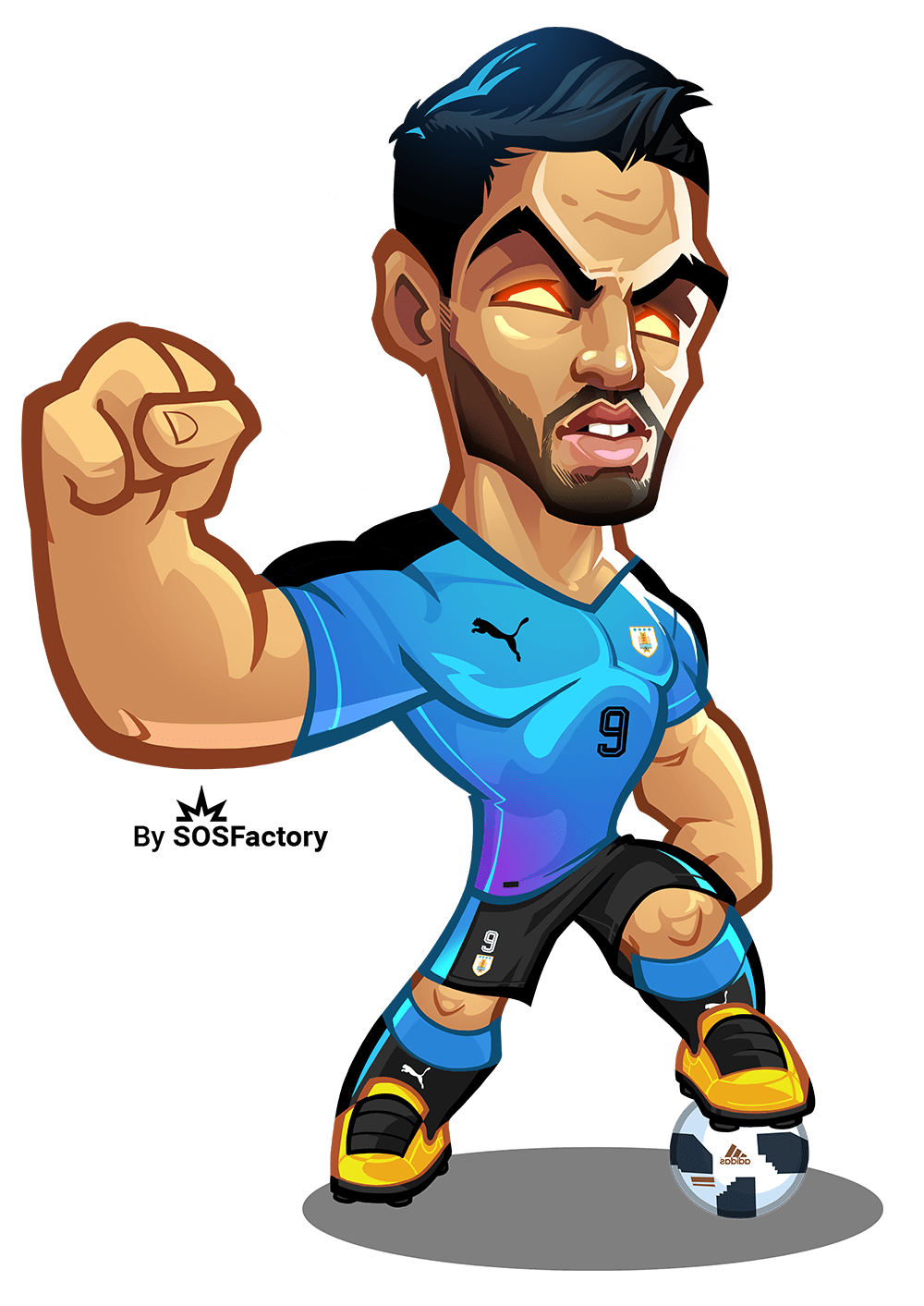 1000x1413 Worldcup Russia Mascotization Project Character Soccer