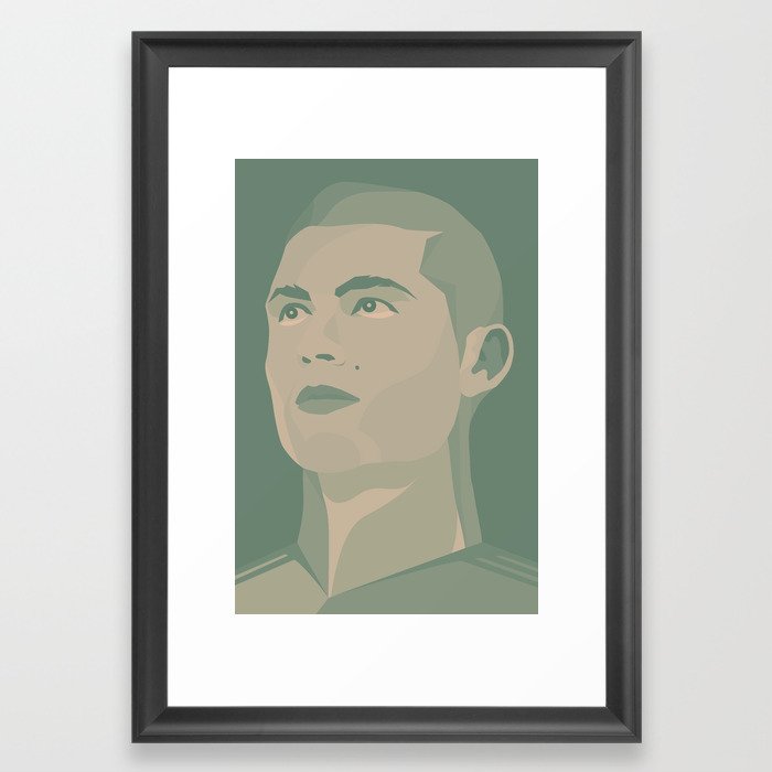 700x700 Cristiano Ronaldo Framed Art Print