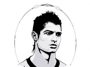 310x233 Cristiano Ronaldo Graphics Free Vector Free Vectors Ui Download