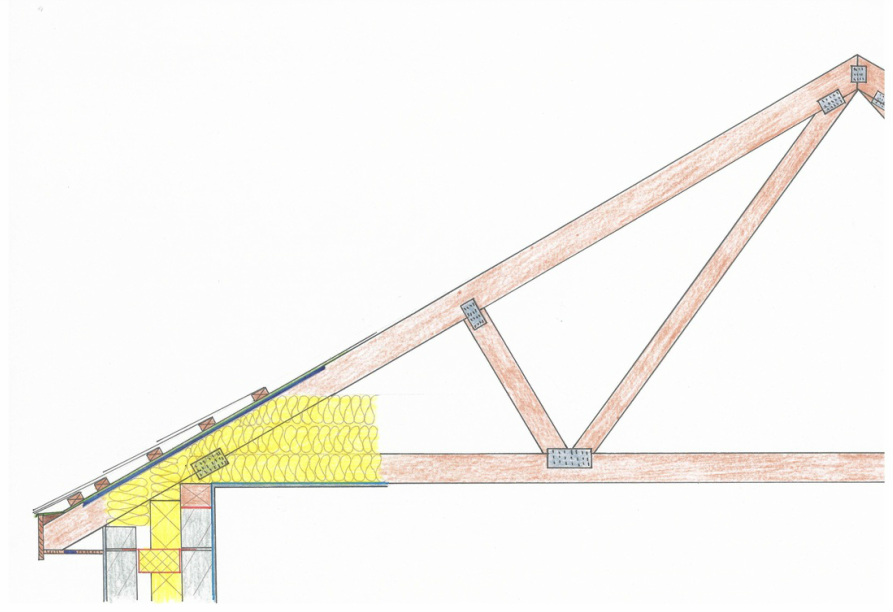 893x612 Prefabricated Truss Roof