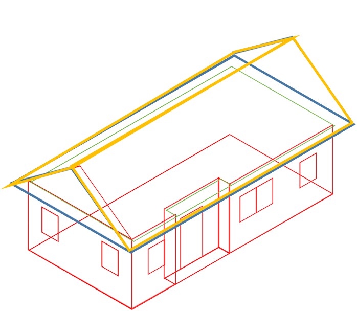 698x608 drawing in powerpoint house basics powerpointy