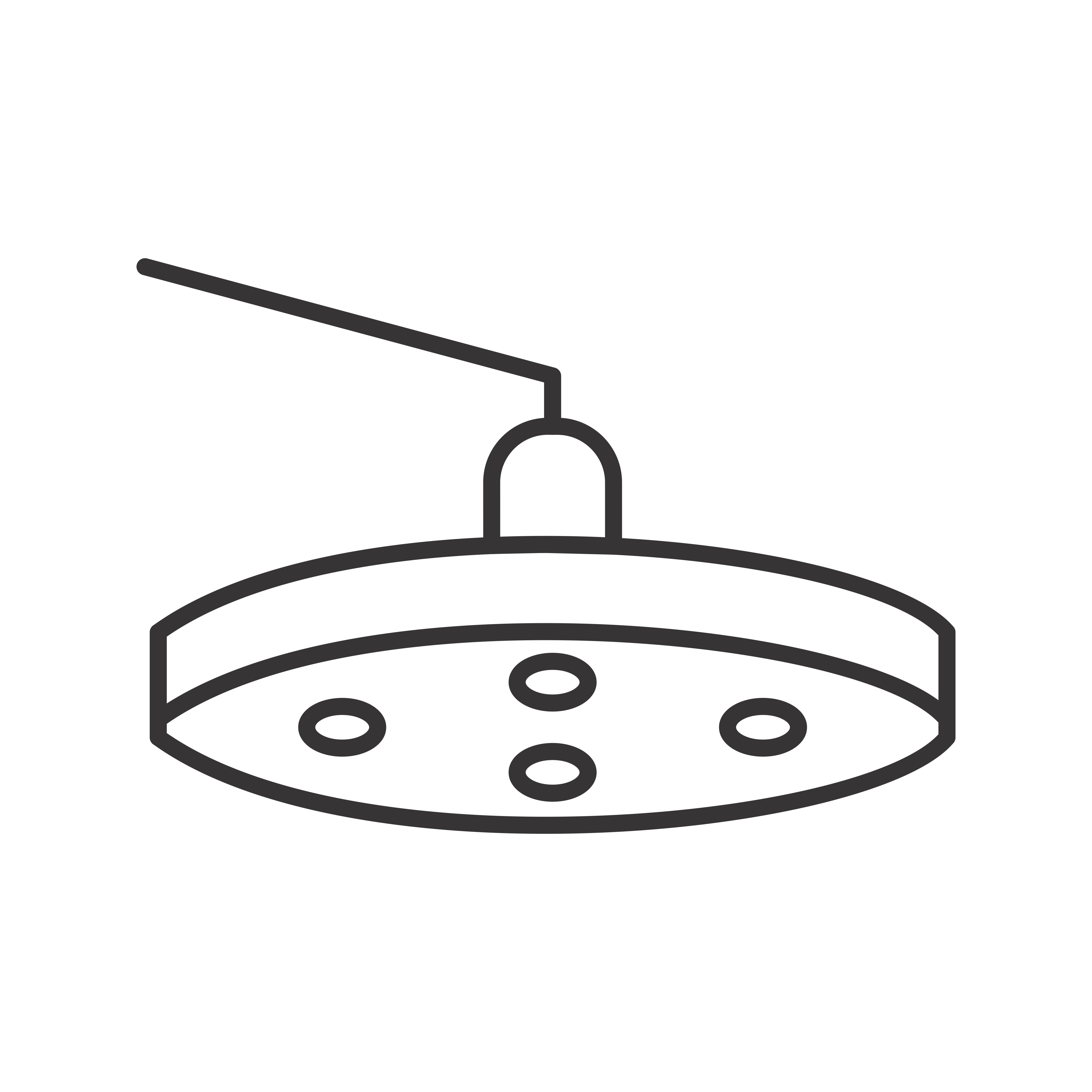 5120x5120 Operating Room Light Line Black Icon
