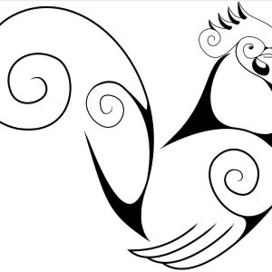 300x300 How To Draw A Rooster Valid Rooster Chicken Drawing At Getdrawings