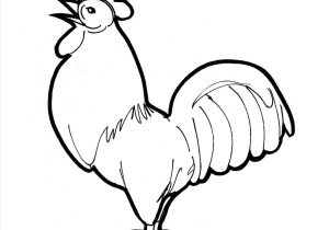 300x210 Easy Drawing Of A Rooster