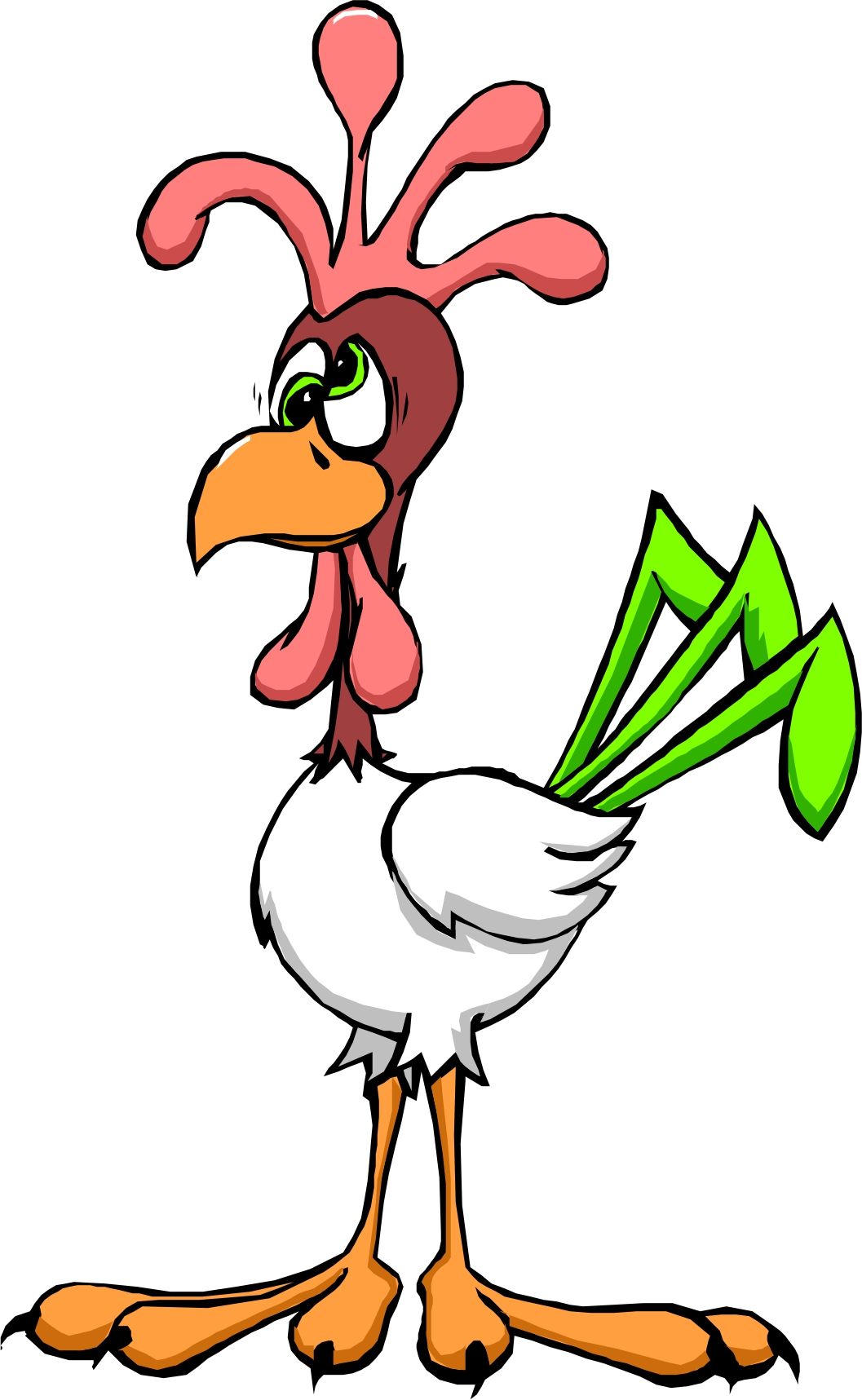 1057x1717 Huge Collection Of 'cartoon Rooster Drawing' Download More Than