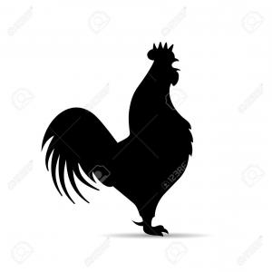 300x300 Photostock Vector Sign Rooster Hen And Chicken Series Of Farm