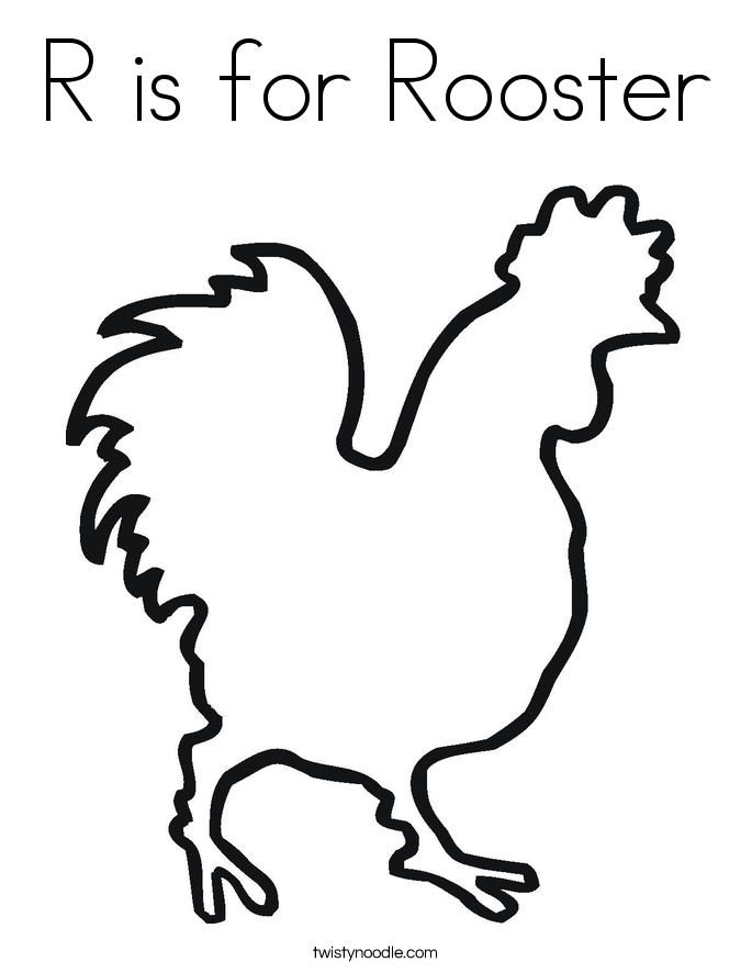 685x886 Game Rooster Outline Clipart Chicken Outline Cross Stitch Pattern