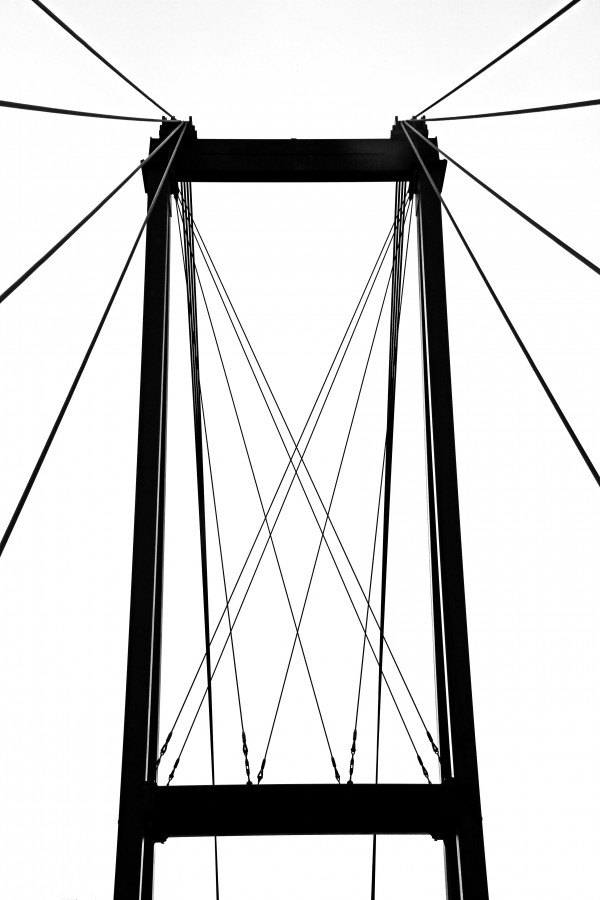600x900 Cable Bridge Abstract