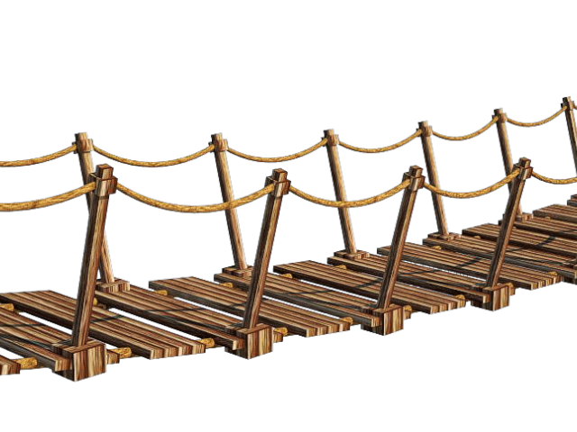 640x480 Free Rope Bridge Clipart, Download Free Clip Art