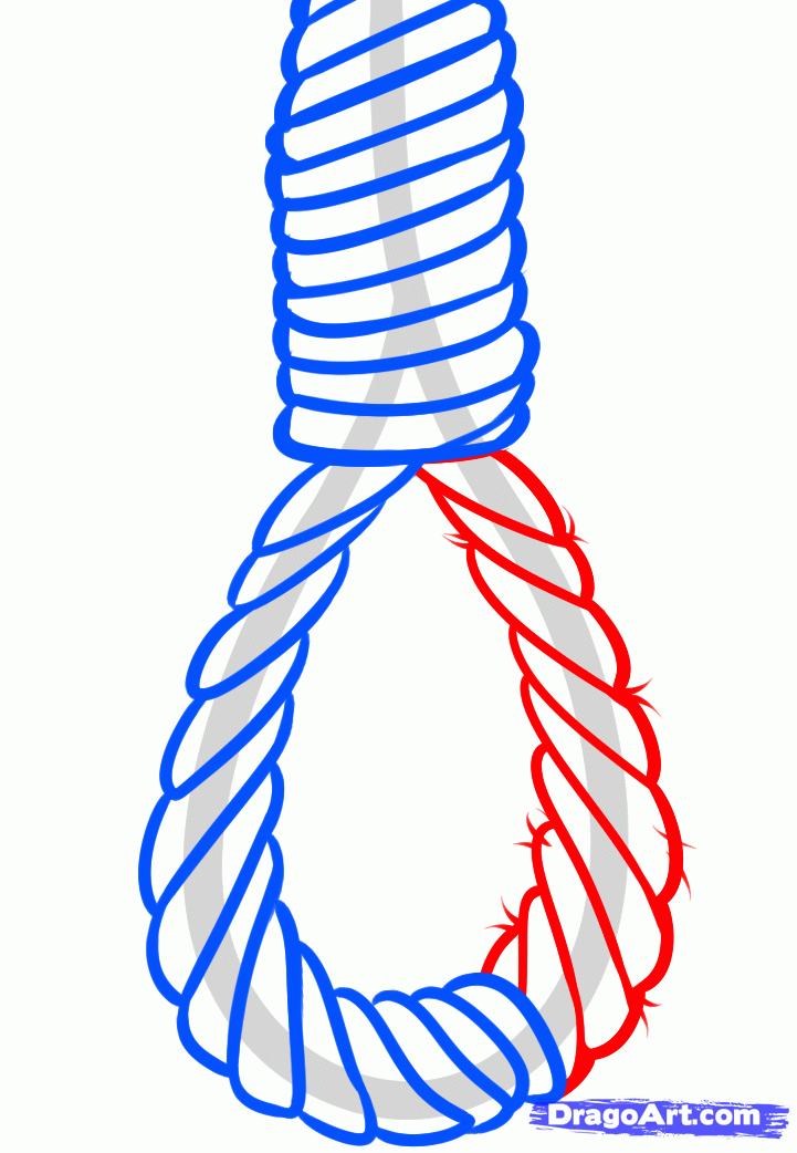 721x1042 How To Draw A Rope Step