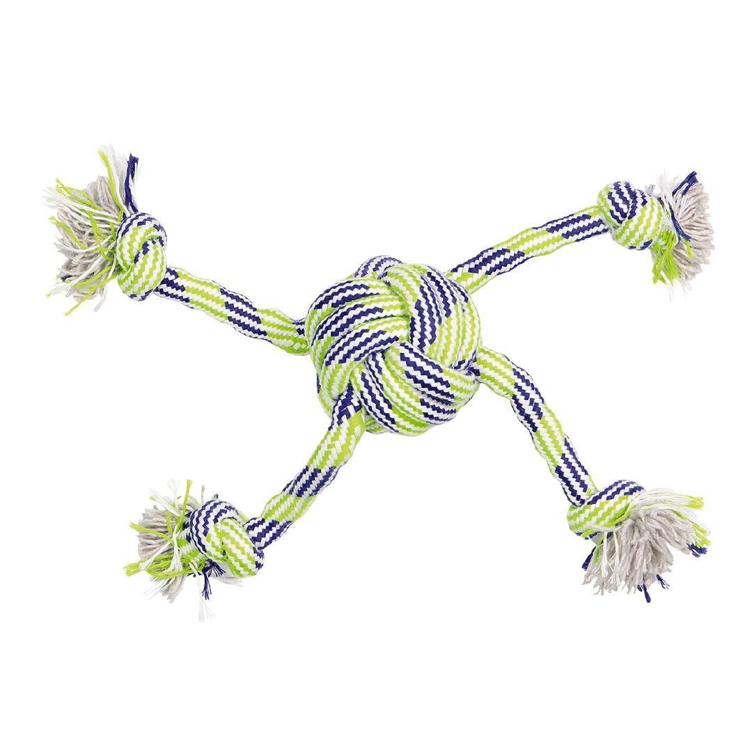 1080x1080 Petzone Rope Toy With Central Knot The Warehouse