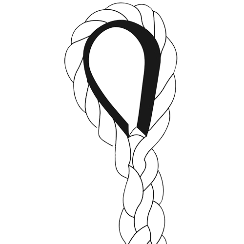 500x500 Rope Thimble