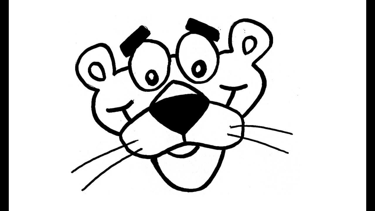 1280x720 How To Draw The Pink Panther