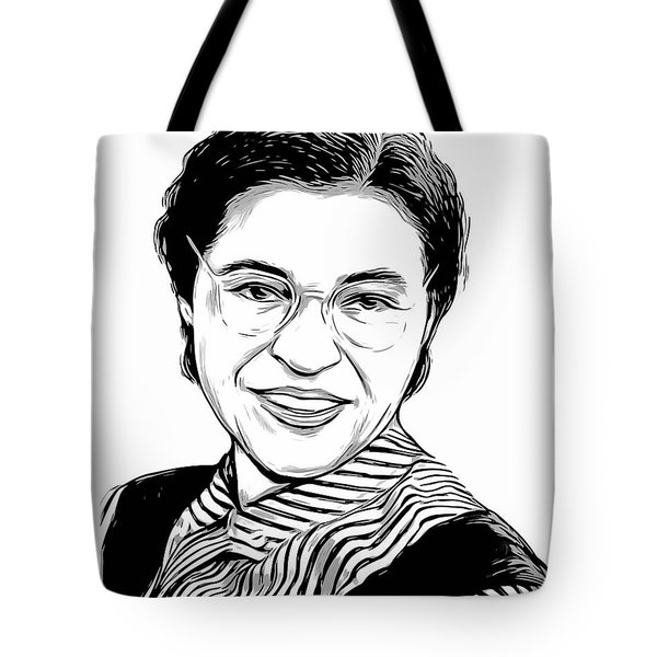 600x600 Rosa Parks Tote Bags Fine Art America
