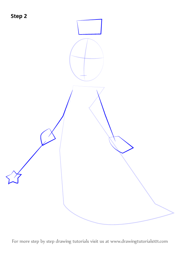 597x844 Learn How To Draw Rosalina From Super Mario