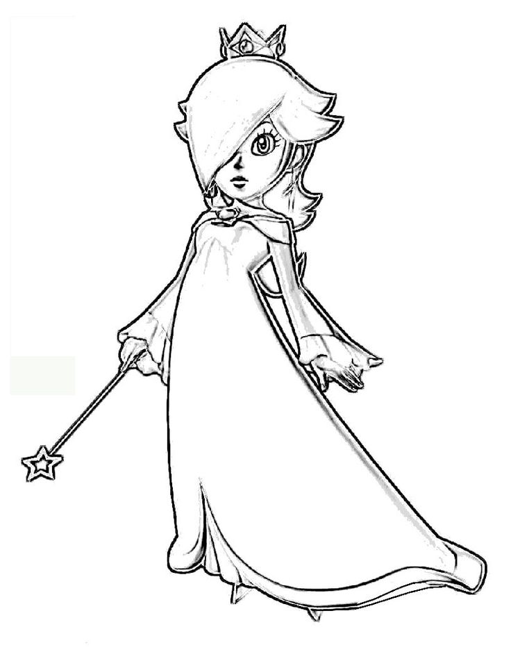 736x952 Rosalina Coloring Pages Google Search Mario Coloring, Princess