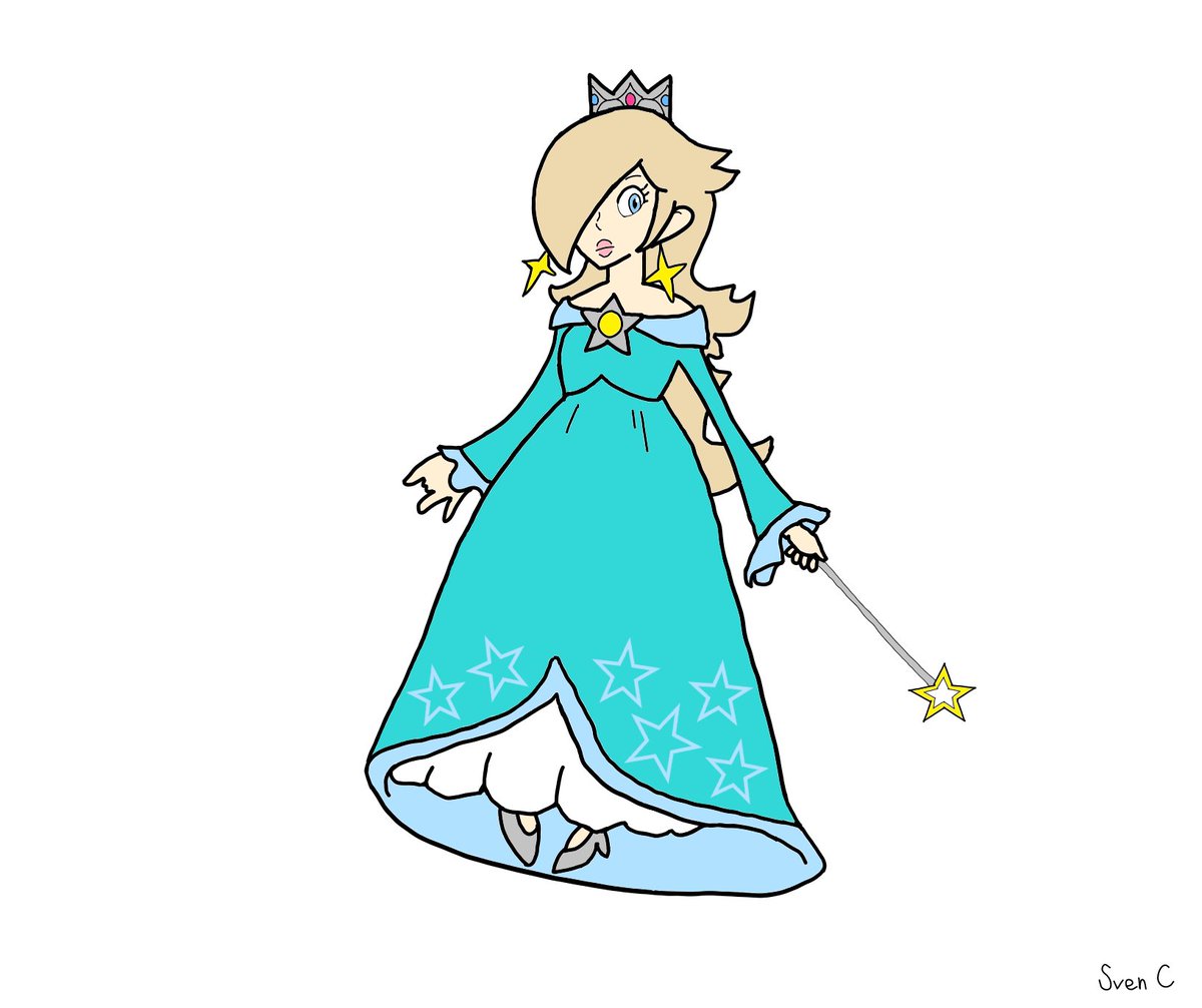 1200x1006 sven cuaresma on twitter final work of rosalina drawing it was