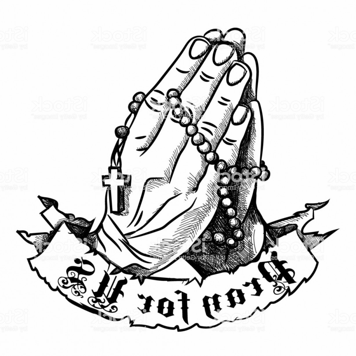 1228x1228 Praying Hands With Rosary Pray For Us Gm Arenawp