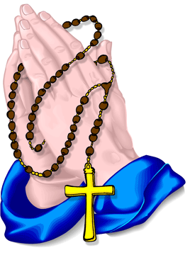 268x360 Praying Hands Rosary