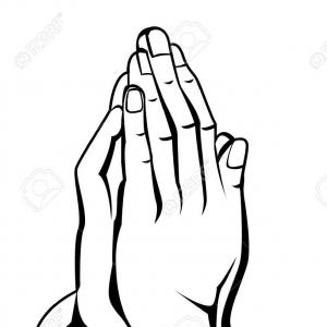 300x300 Photostock Vector Praying Hands With Rosary Tattoo Vector Lazttweet