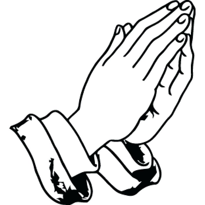 800x800 Praying Hands Outline Praying Hands Free Content Clip Art Outline