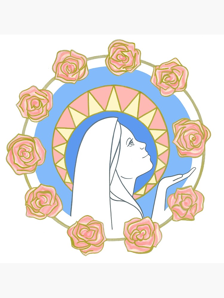 750x1000 Rosary Metal Print