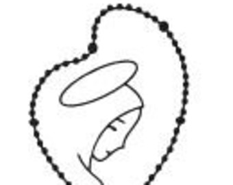 340x270 Rosary Decal Etsy