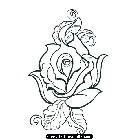 480x480 Roses And Heart Drawings Rose Heart Drawings