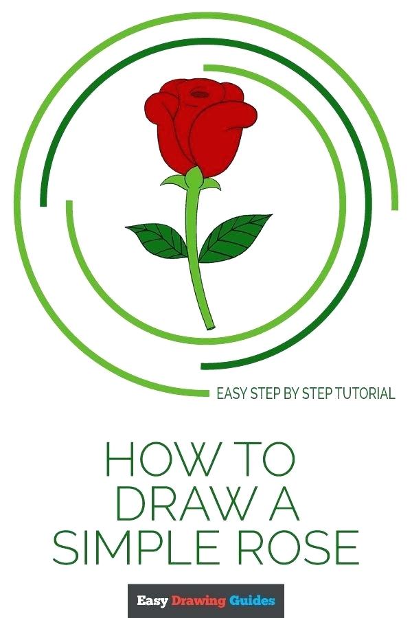 600x900 Rose Drawing For Kids How To Draw A Rose Step