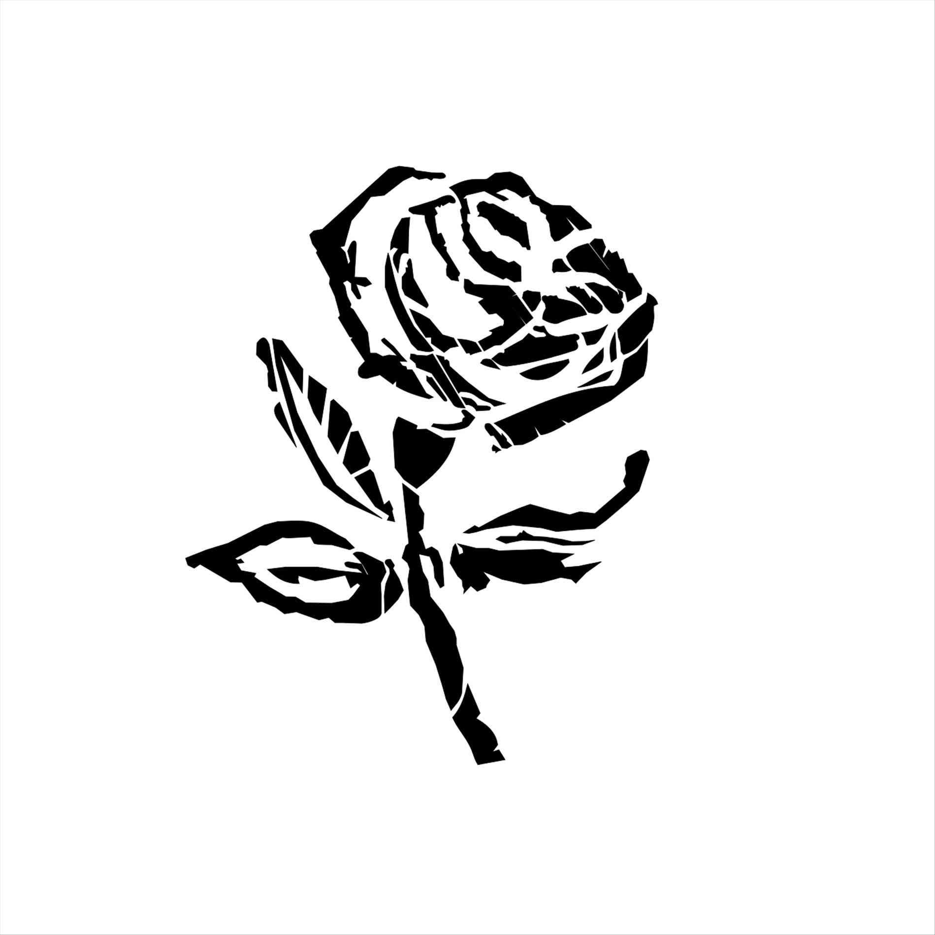 1899x1899 Black And White Rose Drawing Vintage Black White Flowers Drawing