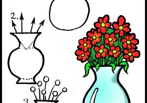 300x210 Rose Flower Drawing Step Step Rose Drawing Easy Stepstep