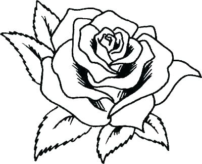400x324 Printable Rose Coloring Pages Rose Coloring Pages Printable Free