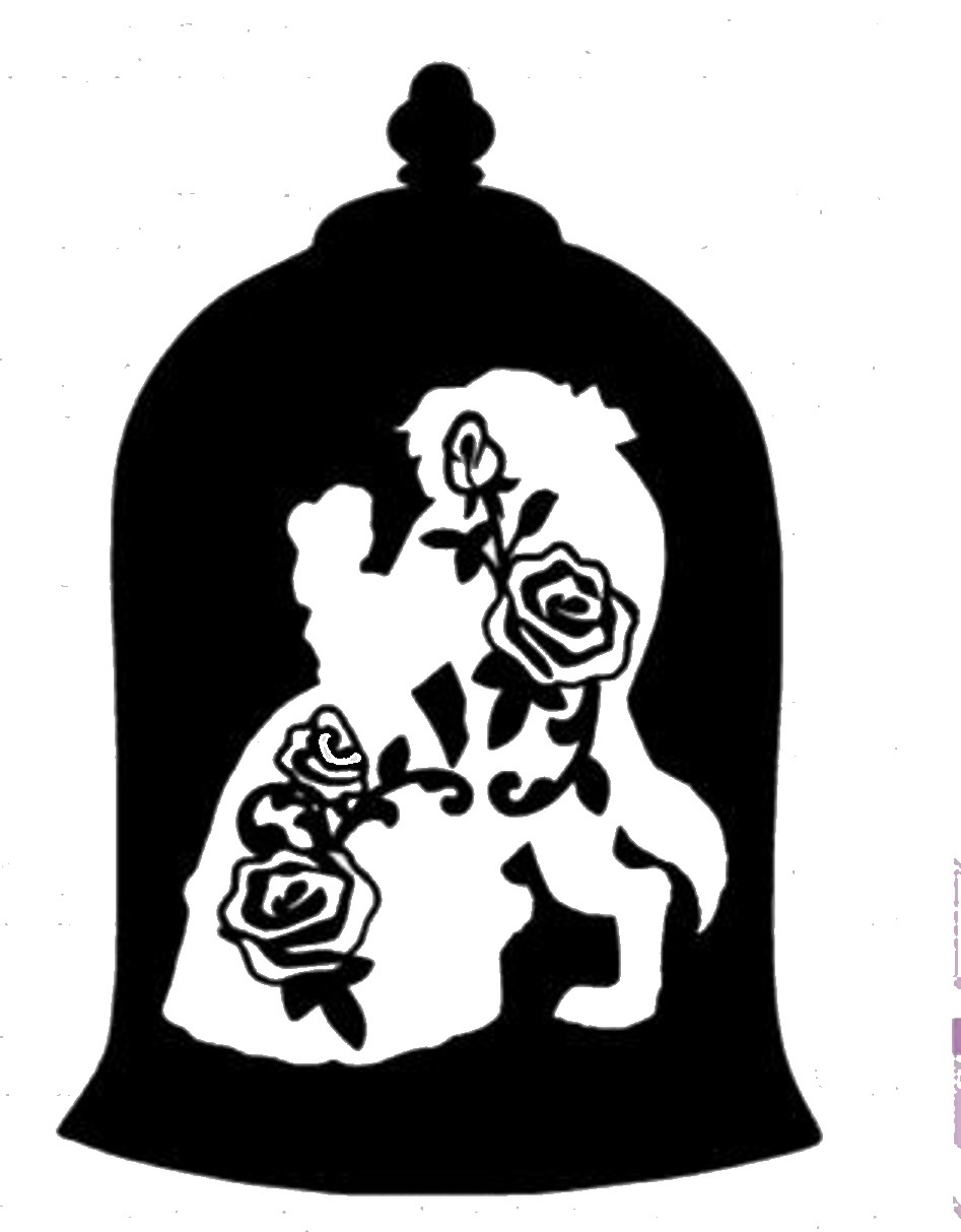 Rose From Beauty And The Beast Drawing | Free download on ClipArtMag