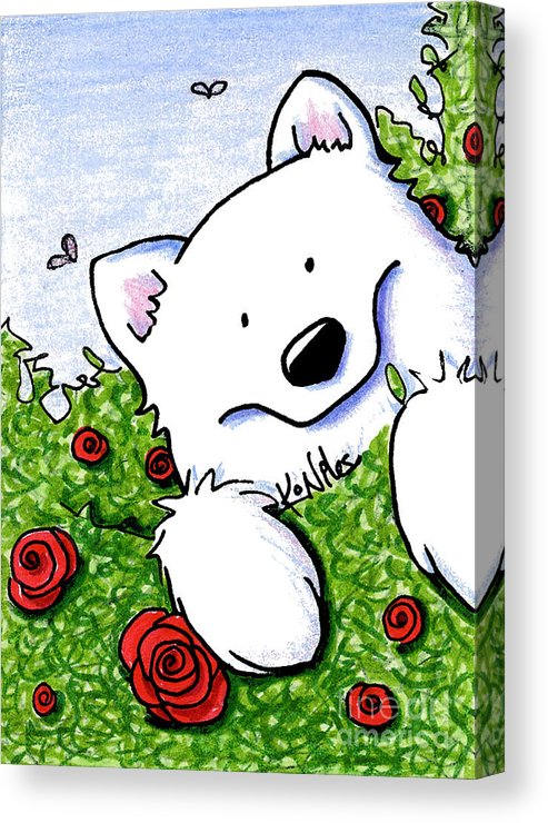 493x740 Rose Garden Sam Canvas Print Canvas Art