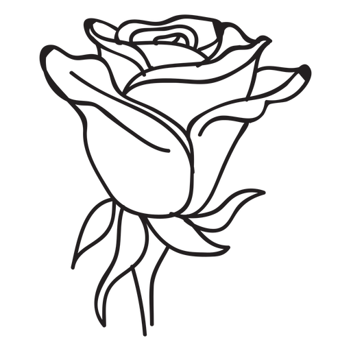 Rose Head Drawing Free download on ClipArtMag