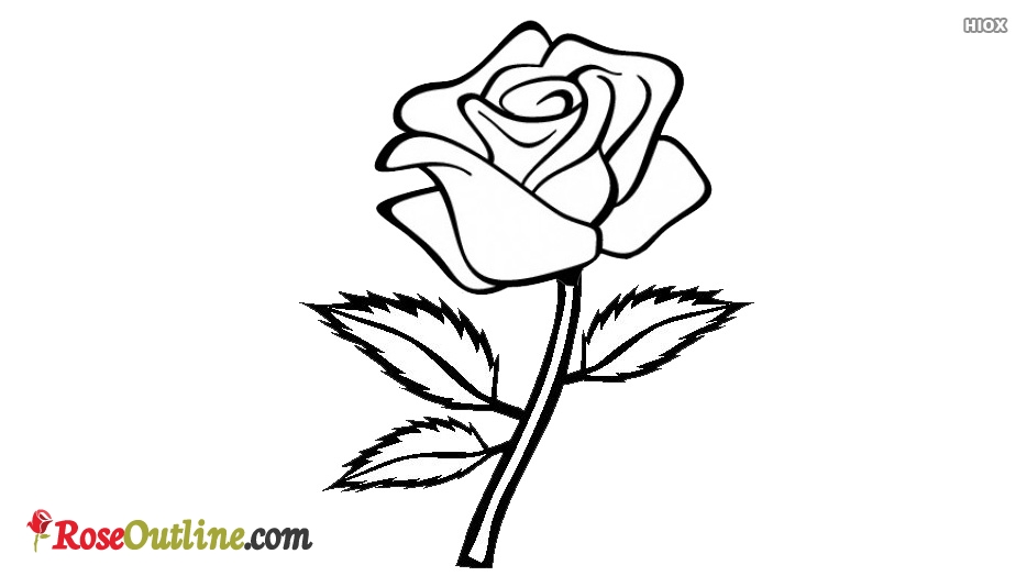 934x534 Rose Outline Rose Leaf Outline Roseoutline Free Clipart House
