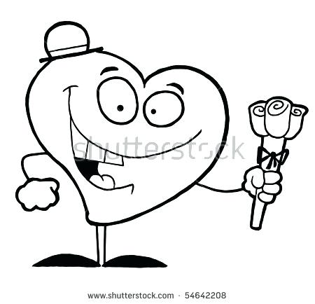 450x434 Rose Drawing Outline Black And White Rose Drawing Floral Outline