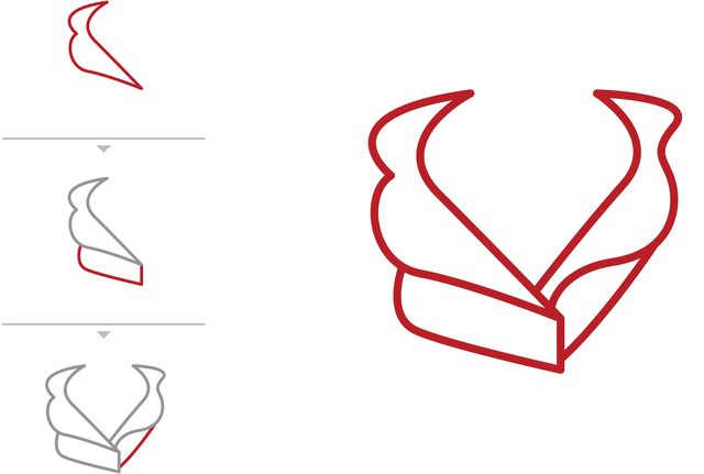 640x431 How To Draw A Classic Tattoo Style Rose