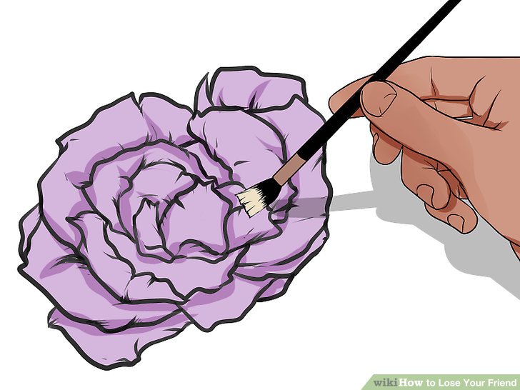 728x546 How To Draw Rose Petals