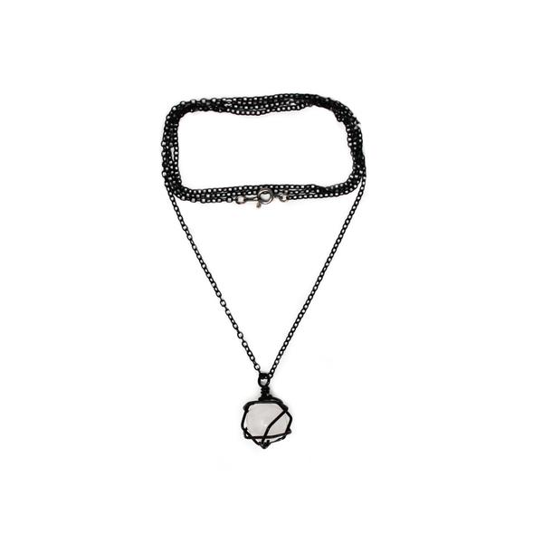 600x600 Rose Quartz Crystal Necklace Shop One Heart