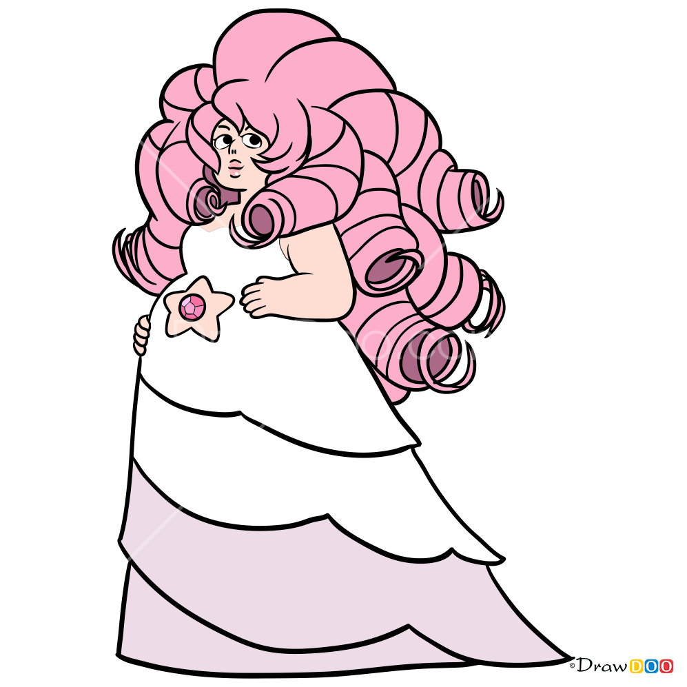 997x997 How To Draw Rose Quartz, Steven Universe